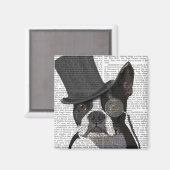 Boston Terrier, Formal Hound en Pet Magneet (Voorkant / Achterkant)