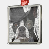 Boston Terrier, Formal Hound en Pet Metalen Ornament (Links)