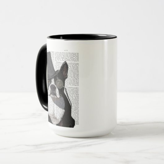 Boston Terrier, Formal Hound en Pet Mok (Voorkant links)