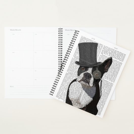 Boston Terrier, Formal Hound en Pet Planner (Display)