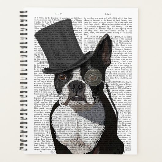 Boston Terrier, Formal Hound en Pet Planner (Voorkant)