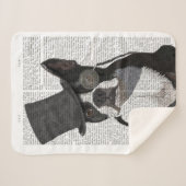 Boston Terrier, Formal Hound en Pet Sherpa Deken (Voorkant (horizontaal))
