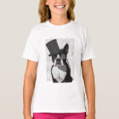 Boston Terrier, Formal Hound en Pet T-shirt (Voorkant)