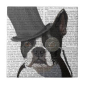 Boston Terrier, Formal Hound en Pet Tegeltje (Voorkant)