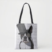 Boston Terrier, Formal Hound en Pet Tote Bag (Voorkant)
