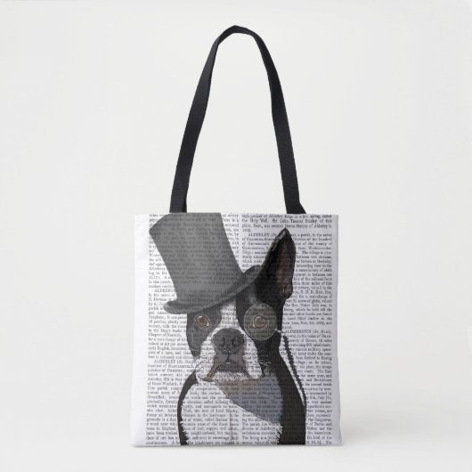 Boston Terrier, Formal Hound en Pet Tote Bag (Voorkant)