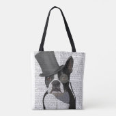 Boston Terrier, Formal Hound en Pet Tote Bag (Achterkant)