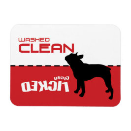 Boston Terrier French Bulldog Dishwasher Magnet Magneet
