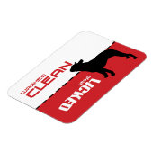 Boston Terrier French Bulldog Dishwasher Magnet Magneet (Linkerzijde)