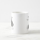 Boston Terrier Geschiedenis Ontwerp Koffiemok (Center)