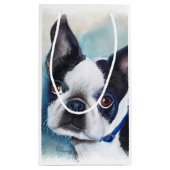 BOSTON TERRIER GIFT BAG KLEIN CADEAUZAKJE (Achterkant)