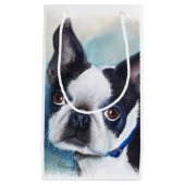 BOSTON TERRIER GIFT BAG KLEIN CADEAUZAKJE (Voorkant)
