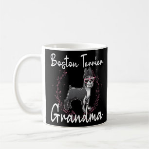 Boston Terrier Grandma Dog Owner Boston Terrier Koffiemok