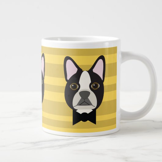 Boston Terrier Grote Koffiekop (Rechts)