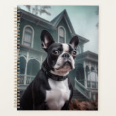 Boston Terrier Halloween eng Planner (Voorkant)