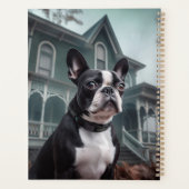 Boston Terrier Halloween eng Planner (Achterkant)