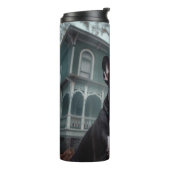 Boston Terrier Halloween eng Thermosbeker (Gedraaid links)