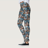 Boston Terrier Halloween Spoken Leggings (Links)
