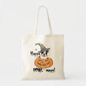 Boston Terrier Halloween Tote Bag (Voorkant)