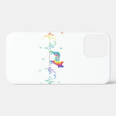 Boston Terrier Heartbeat Hondenliefhebber Case-Mate iPhone Case (Achterkant (horizontaal))