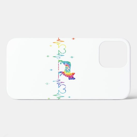 Boston Terrier Heartbeat Hondenliefhebber Case-Mate iPhone Case (Achterkant (horizontaal))