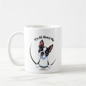 Boston Terrier heeft alles over mij Koffiemok (Links)