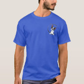 Boston Terrier heeft alles te maken met me Pocket  T-shirt (Voorkant)