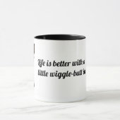 Boston Terrier - Het leven is beter Mok (Midden)