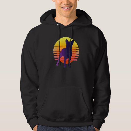 Boston Terrier-hond 49 Hoodie (Voorkant)