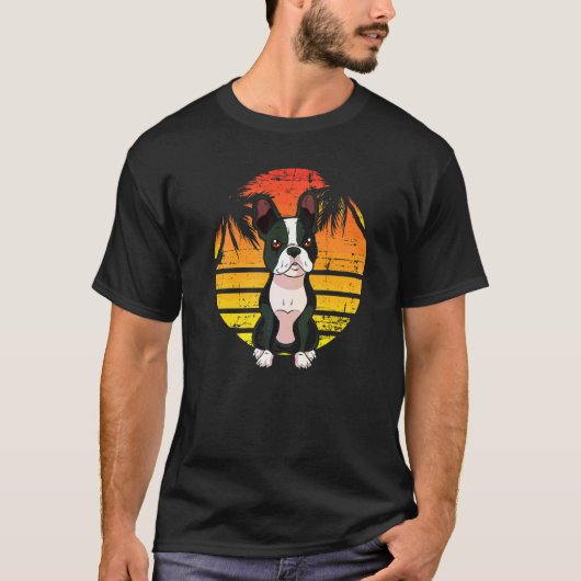 Boston Terrier-hond  88 T-shirt (Voorkant)