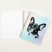 Boston Terrier Hond Chique Art Design Planner (Display)