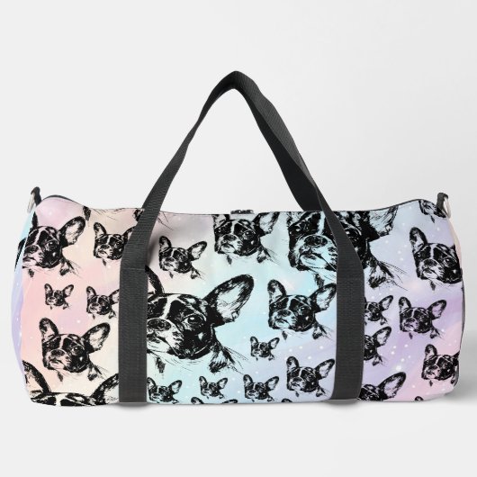 Boston Terrier Hond Chique Art Design Plunjezak (Voorkant)