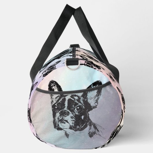 Boston Terrier Hond Chique Art Design Plunjezak (Rechts)