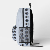 Boston Terrier Hond Dier Patroon Gepersonaliseerd Bedrukte Rugzak (Rechts)