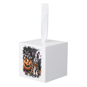 Boston Terrier Hond Halloween Decoratie