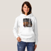 Boston Terrier Hond Halloween Hoodie (Voorkant volledig)