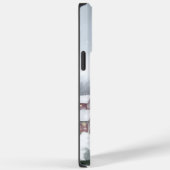 Boston Terrier Hond in Sneeuw Kerstmis Case-Mate iPhone Case (Achterkant / Rechts)