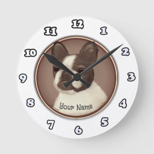 Boston Terrier hond klok