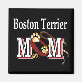 Boston Terrier Hond MOEDER Magneet