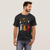 Boston Terrier-hond T-shirt (Voorkant volledig)