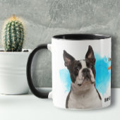 Boston Terrier Hond Trouwe Vriend Mok