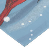 Boston Terrier Hond Winter Wonderland Kerstvreugde Tafelkleed (Gekanteld)