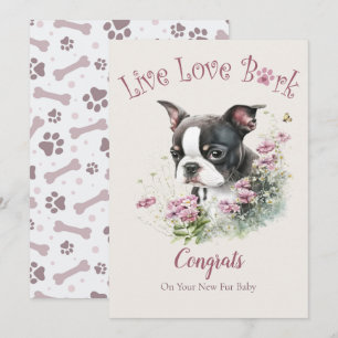 Boston Terrier hondenadoptie, Gotcha-dag Kaart