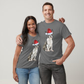 Boston Terrier Hondenliefhebber Funny Christmas T-shirt (Unisex)