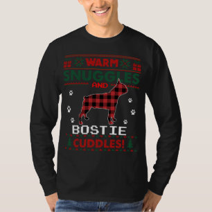 Boston Terrier Hondenliefhebber Gift Bostie Lelijk T-shirt
