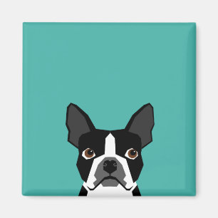 Boston Terrier hondenmagneet Magneet