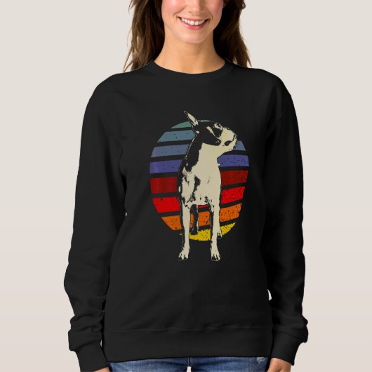 Boston Terrier-hondenras 102 Trui (Voorkant)