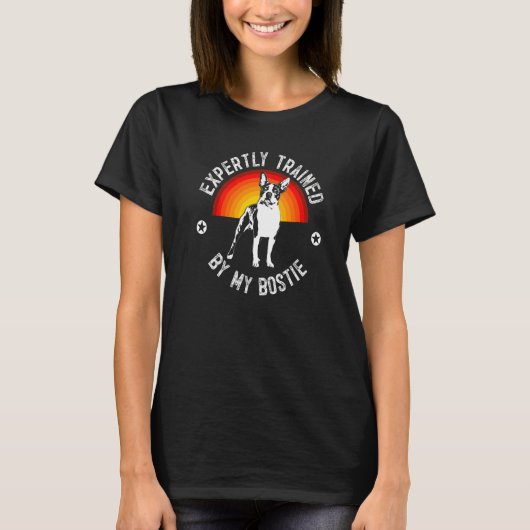 Boston Terrier-hondenras 108 T-shirt (Voorkant)