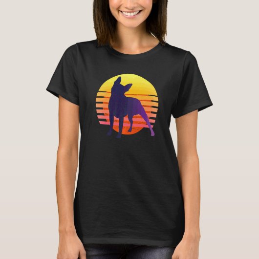Boston Terrier-hondenras 45 T-shirt (Voorkant)