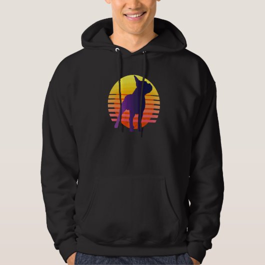 Boston Terrier-hondenras 46 Hoodie (Voorkant)